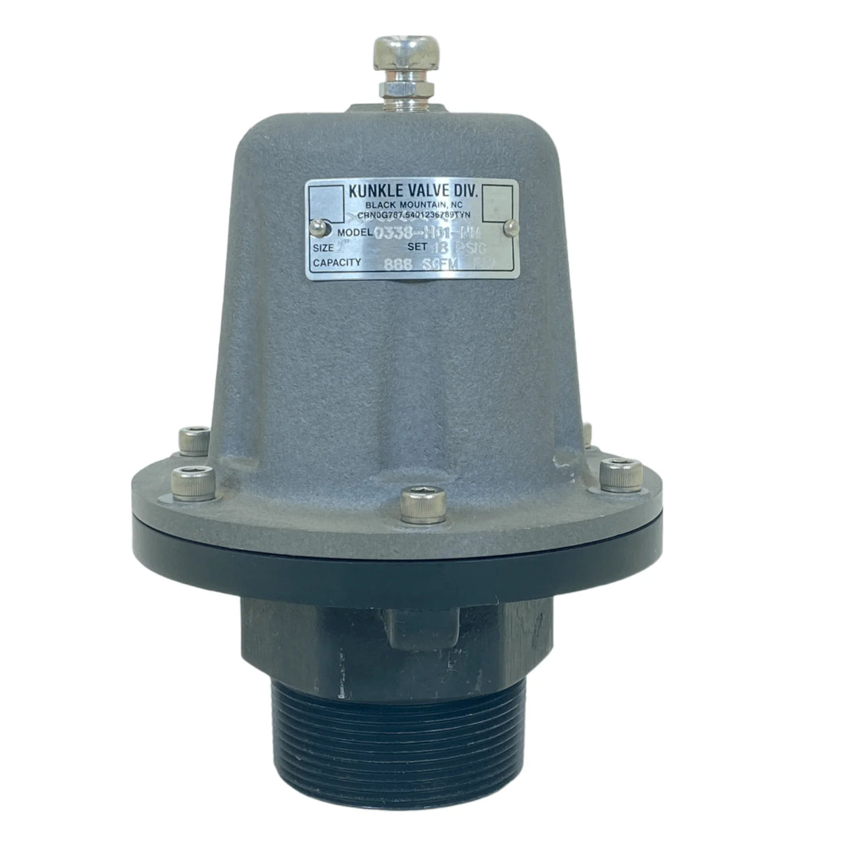 0338-H01-Nm0007 0338H01Nm0007 Kunkle Relief Valve - Truck To Trailer