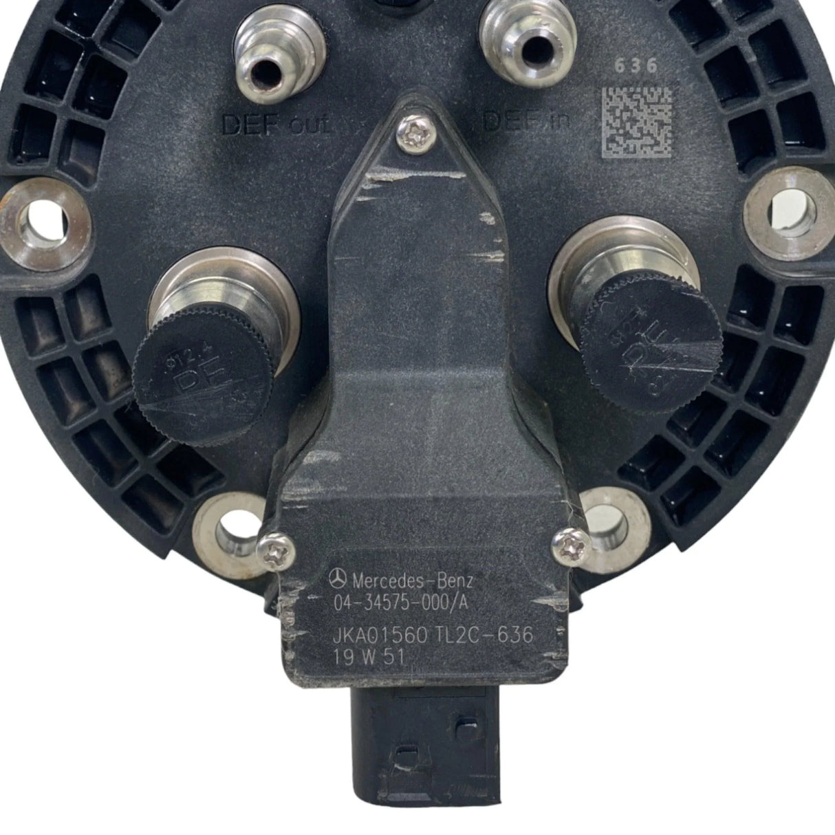 04-34575-000 Genuine Freightliner Header-Def Gms 6 Bolt 25 Cyl - Truck To Trailer