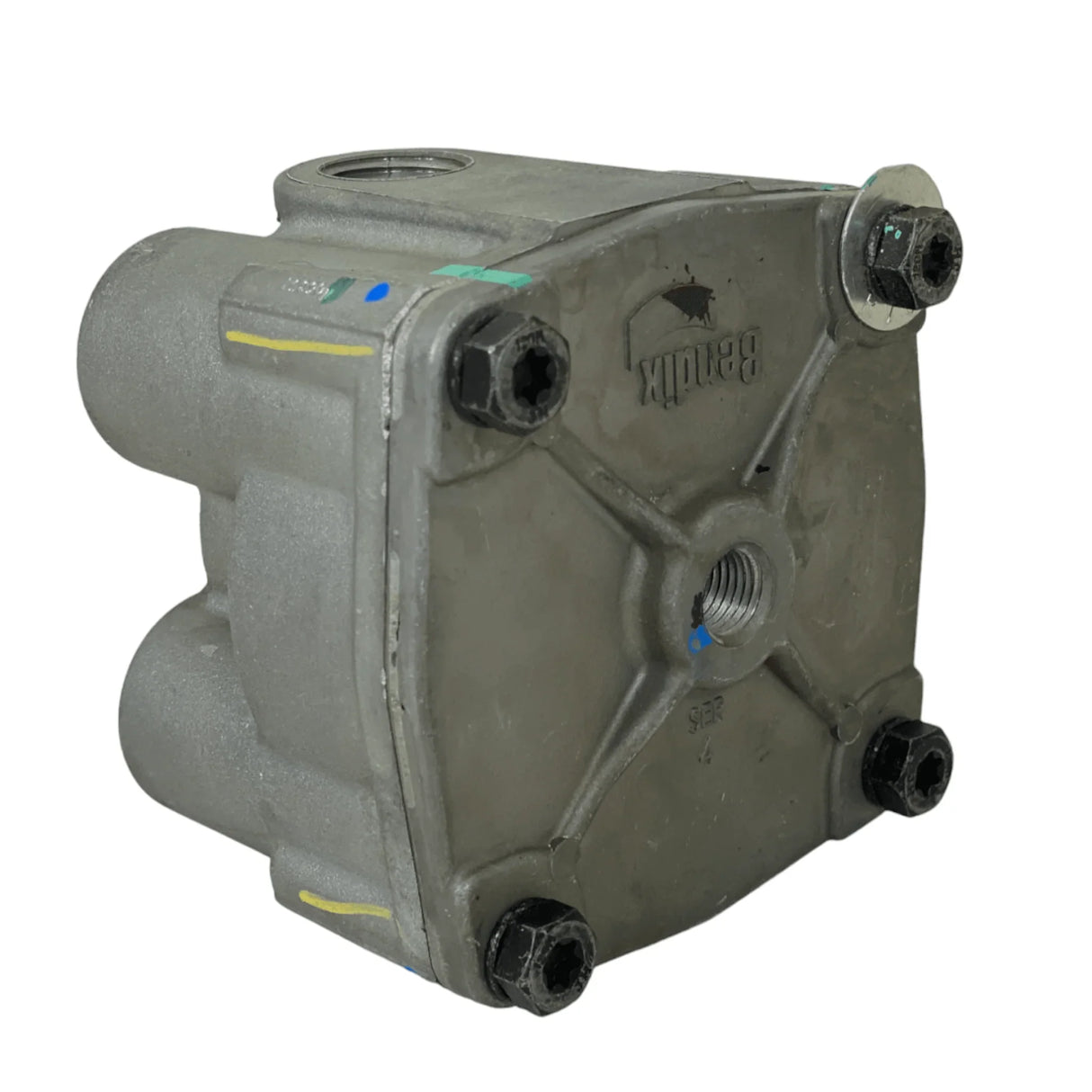 MIDA86473 Genuine Bendix Brake Relay Valve R-12 - Truck To Trailer