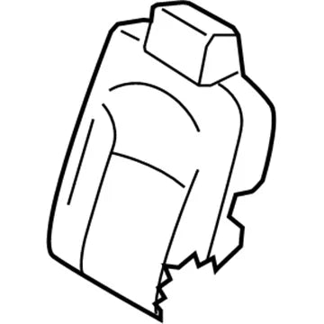 88670-jm03a Genuine Nissan TRIM ASSY - REAR SEAT BAC - Truck To Trailer