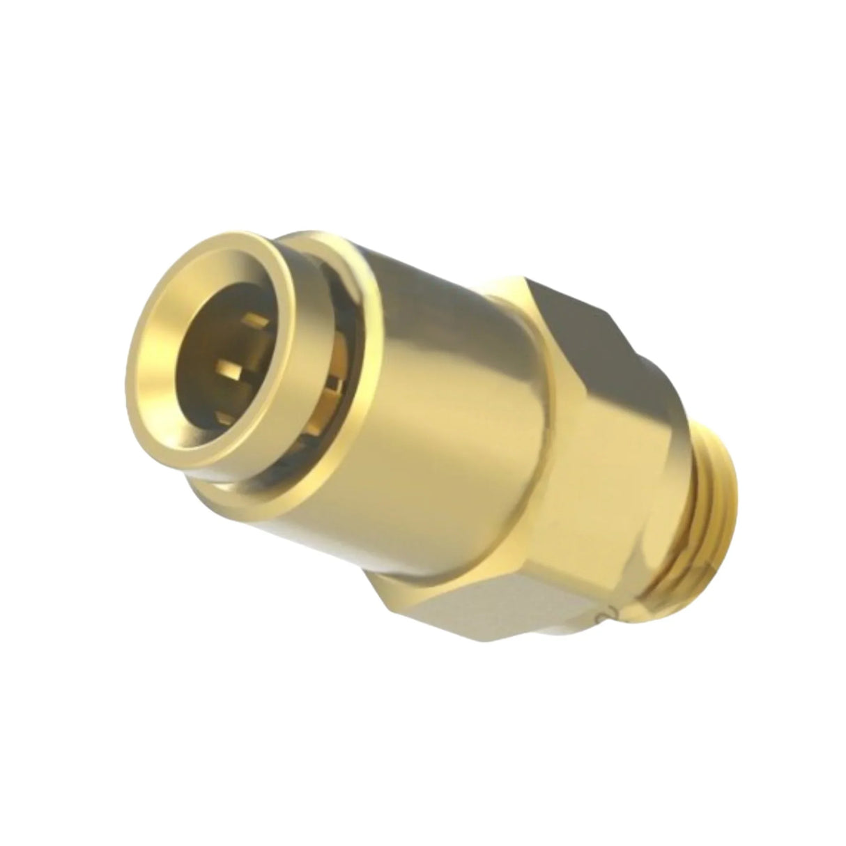 177.V20566048 Automann Brass PLC Male Connector Fitting Volvo - Truck To Trailer