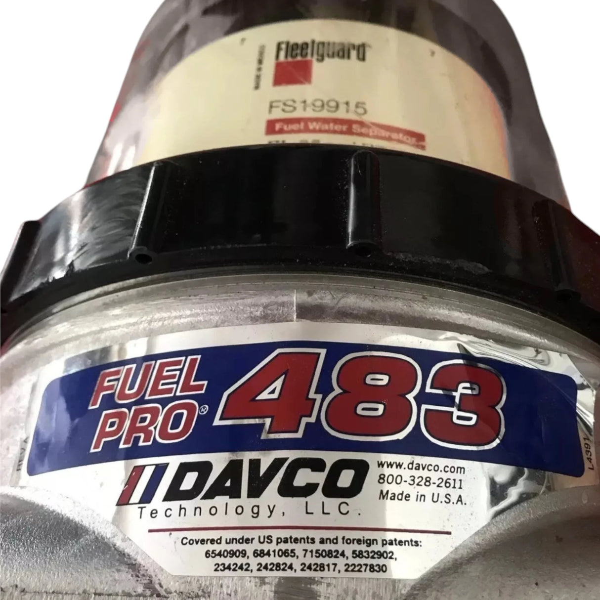 4037488C91 Genuine International Fuel Filter Davco 483 - Truck To Trailer