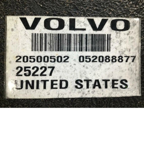 20500502 Genuine Volvo Chassis Fairing - Truck To Trailer