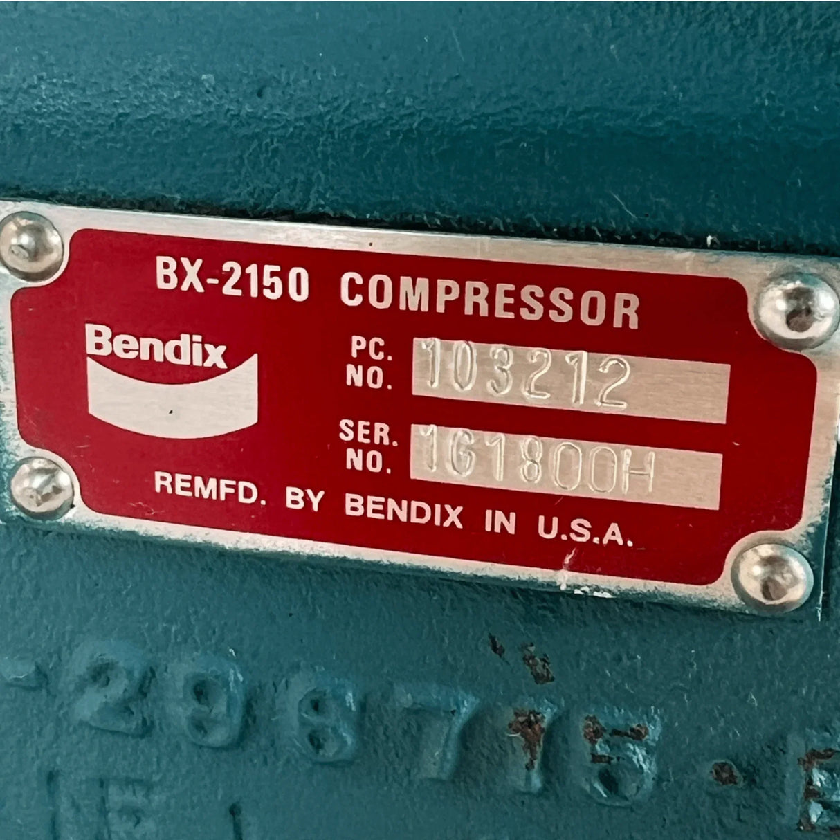 BX103212X Genuine Bendix Air Compressor BX-2150 - Truck To Trailer