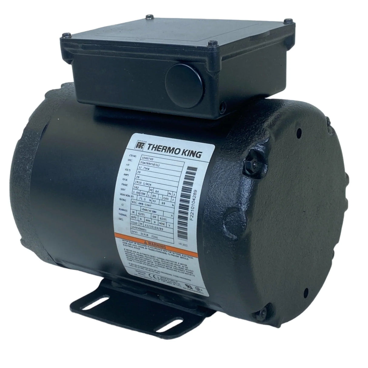 1040740 Thermo King Condencer Fan Motor - Truck To Trailer