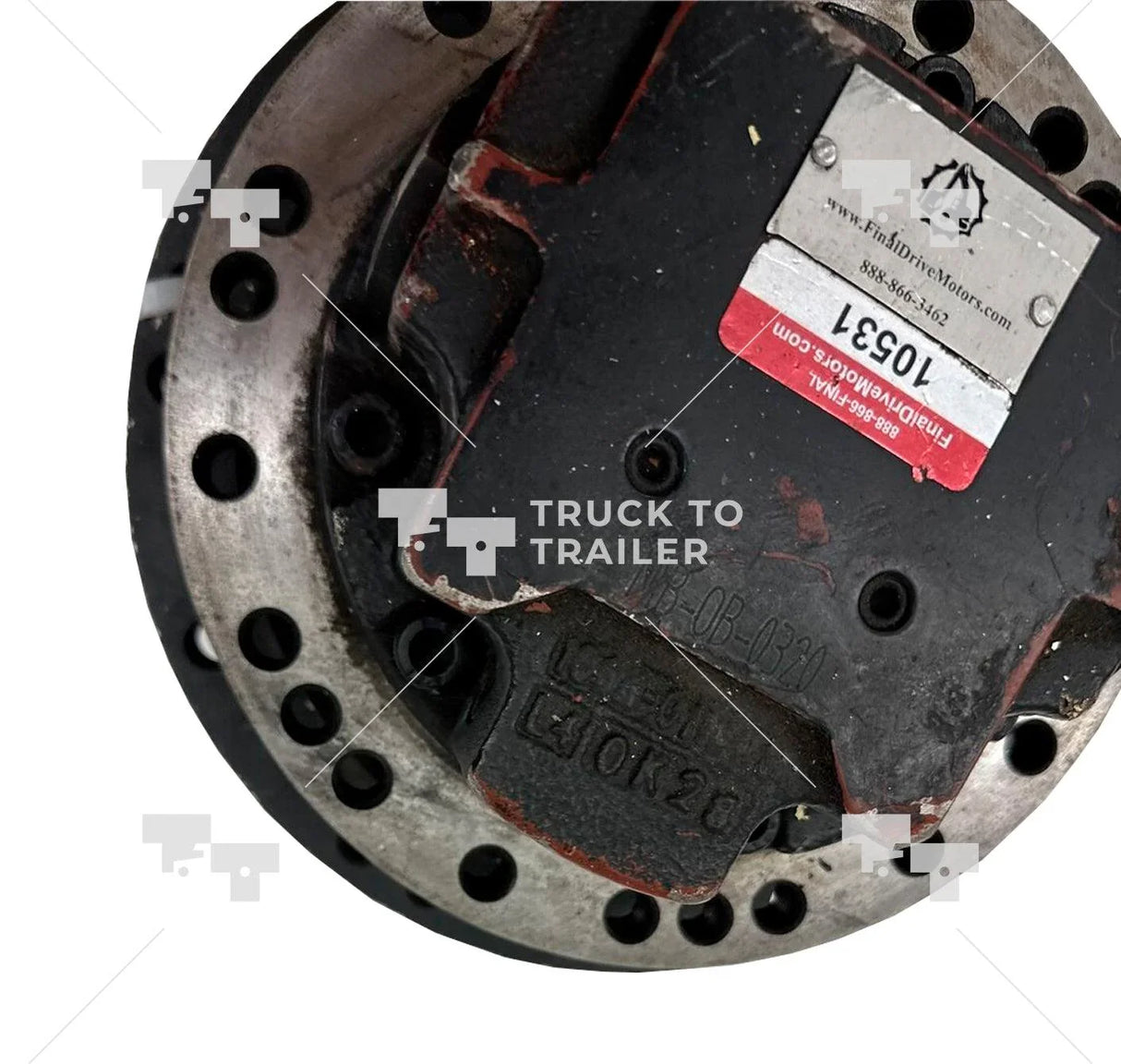 NB-0B-0320 Genuine Kubota Hydraulic Final Drive Motor - Truck To Trailer