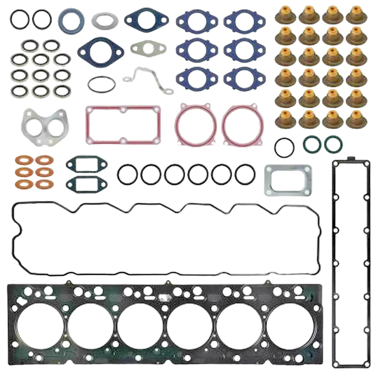 131850 Pai Upper Gasket Set Kit For Cummins Isb Qsb - Truck To Trailer