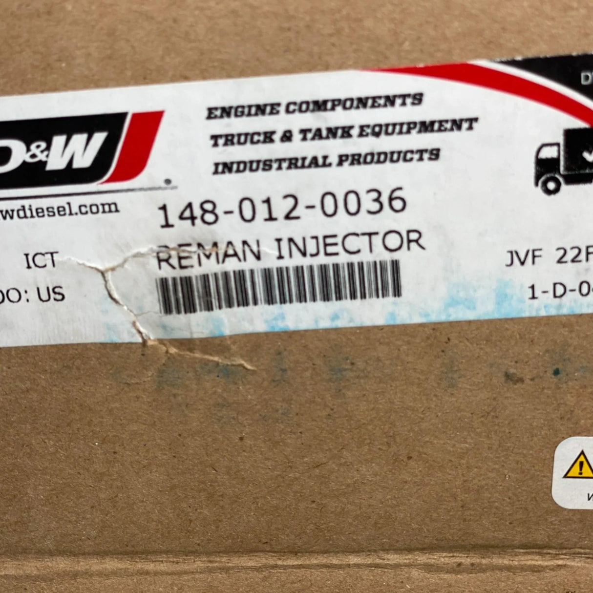 239-4909X D & W Diesel Caterpillar Cat Eui Injector For Cat 3406 Cat C15 - Truck To Trailer