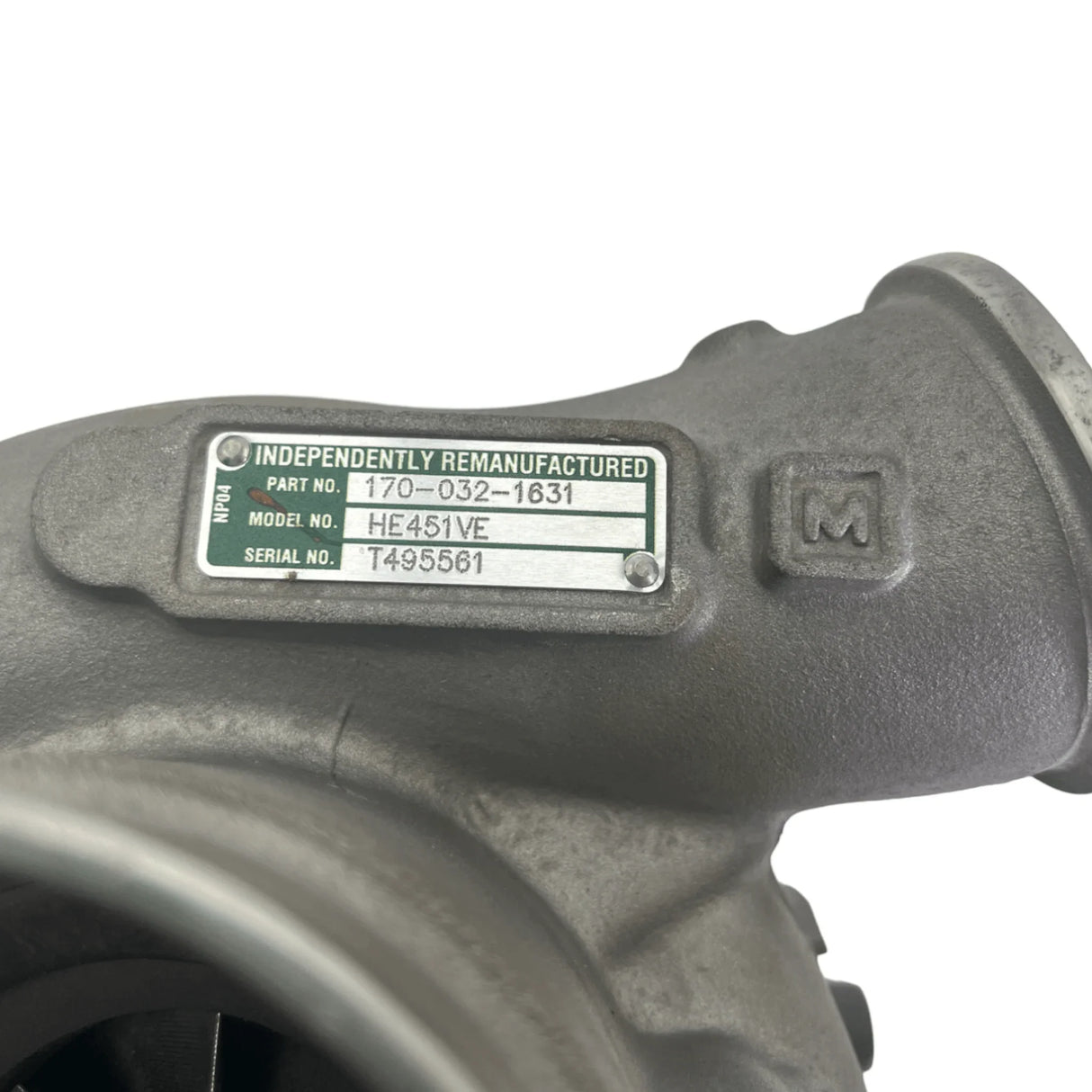 170-032-1631 D&W Turbocharger HE451VE - Truck To Trailer