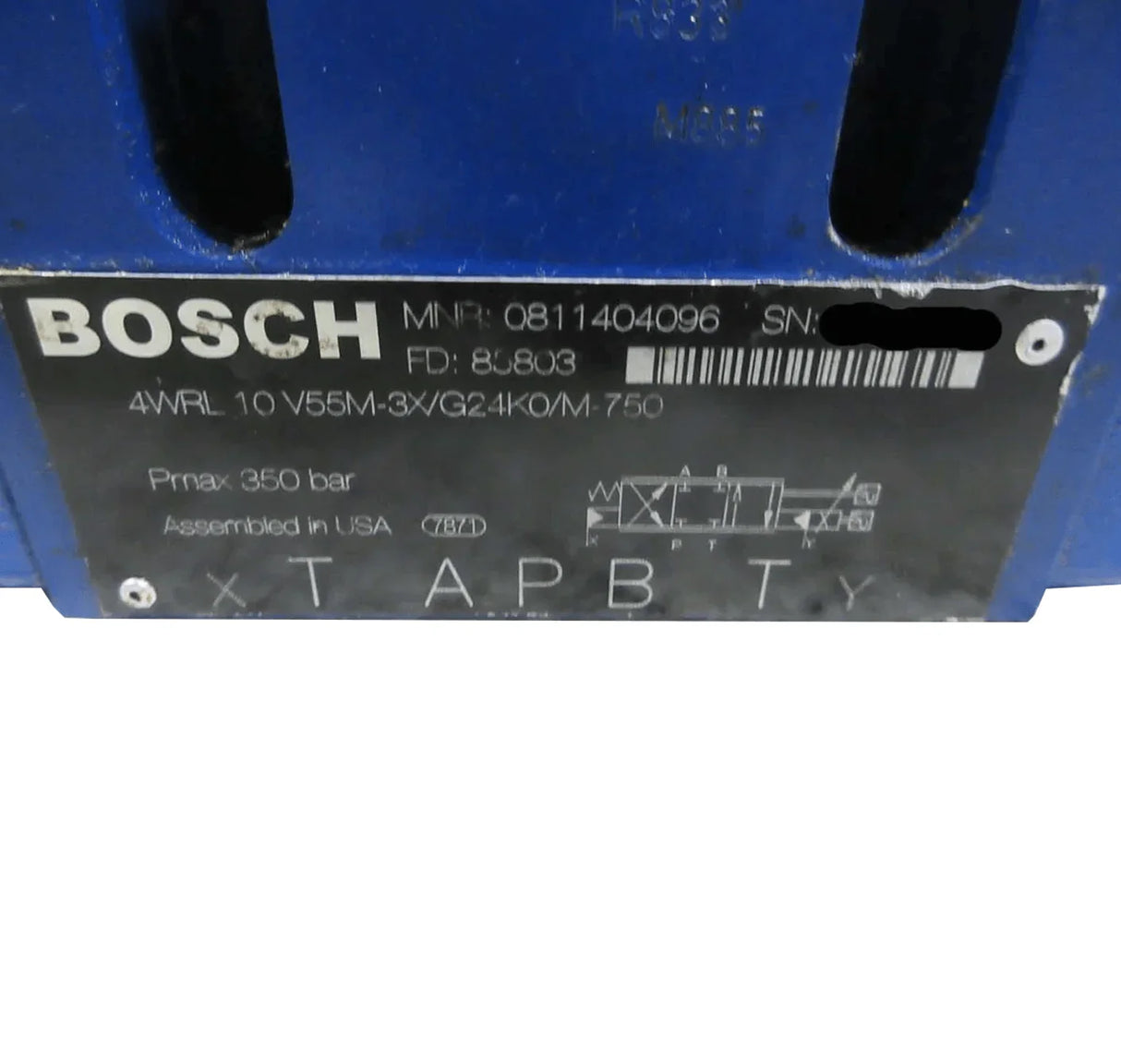0811404096 Genuine Bosch Rexroth Control Valve - Truck To Trailer