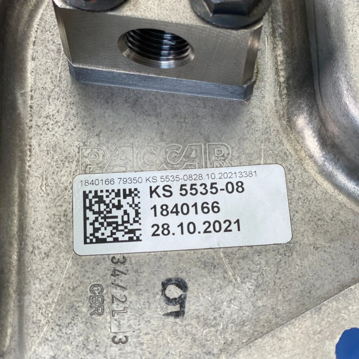 1840166 Genuine Paccar Back Pressure Valve - Truck To Trailer