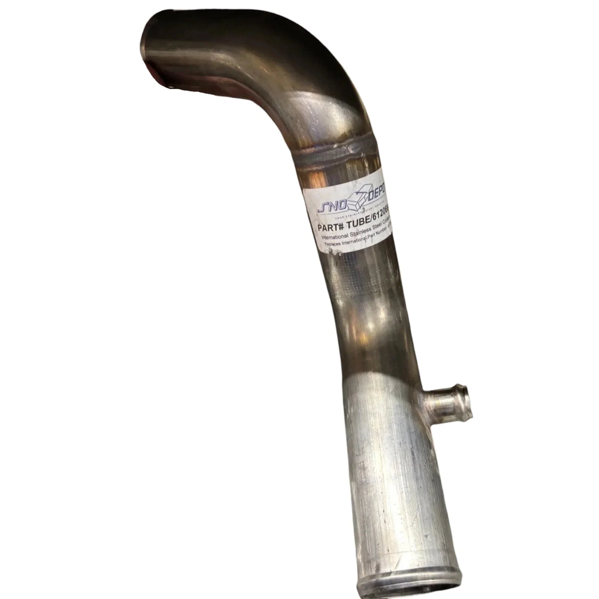 6120684C1 Genuine International Radiator Pipe Stainless Steel - Truck To Trailer