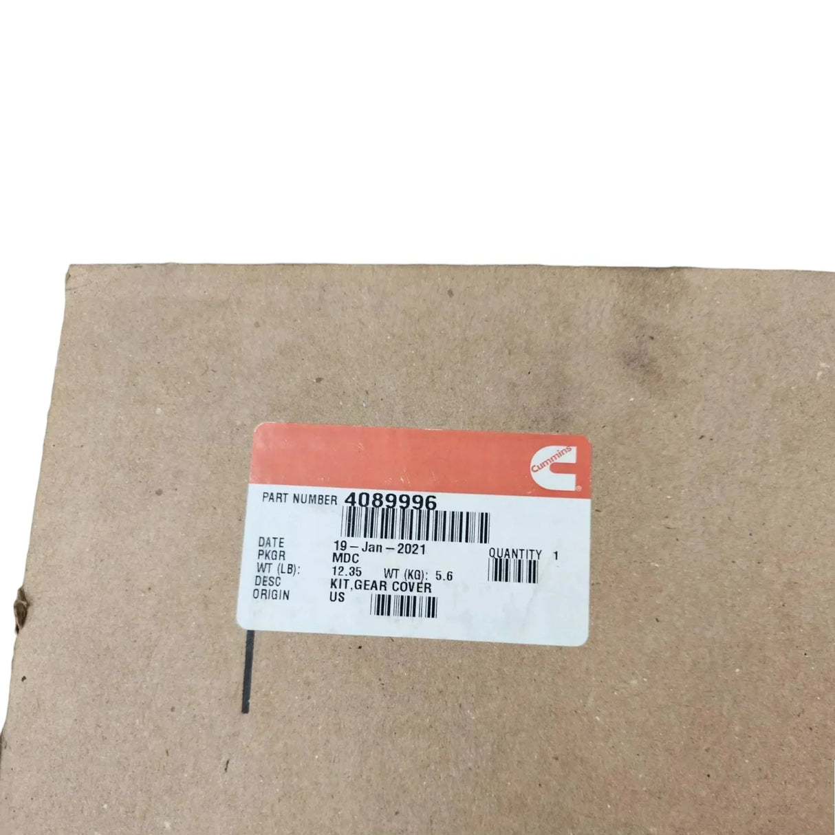3800480 Genuine Cummins Gear Cover Kit - Truck To Trailer