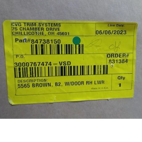 84726747 Genuine Volvo Headlining - Truck To Trailer