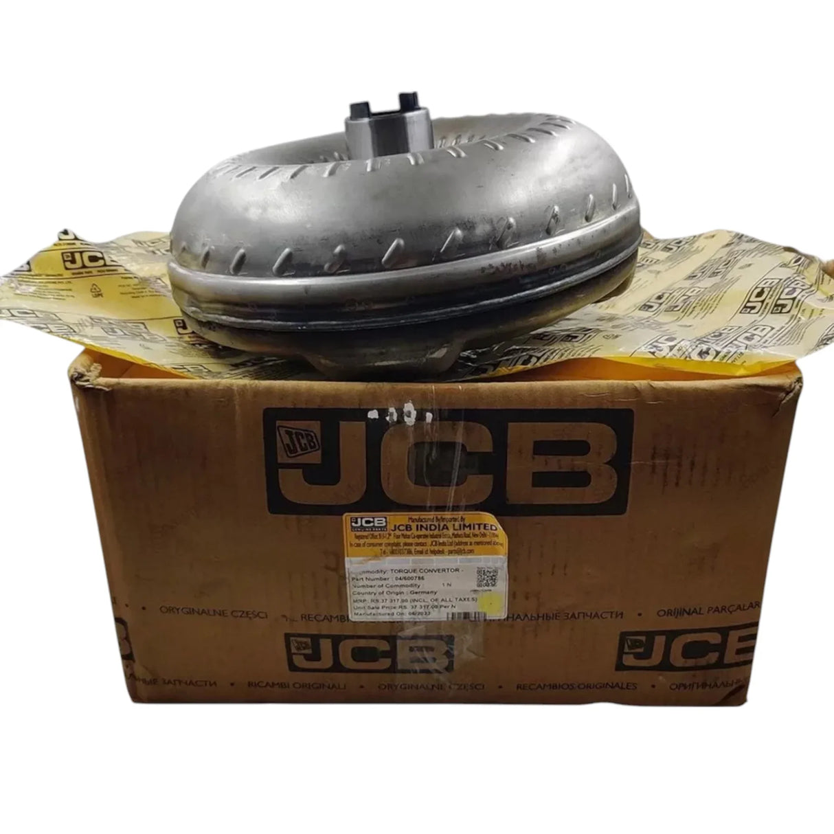 04/600786 JCB Torque Converter - Truck To Trailer