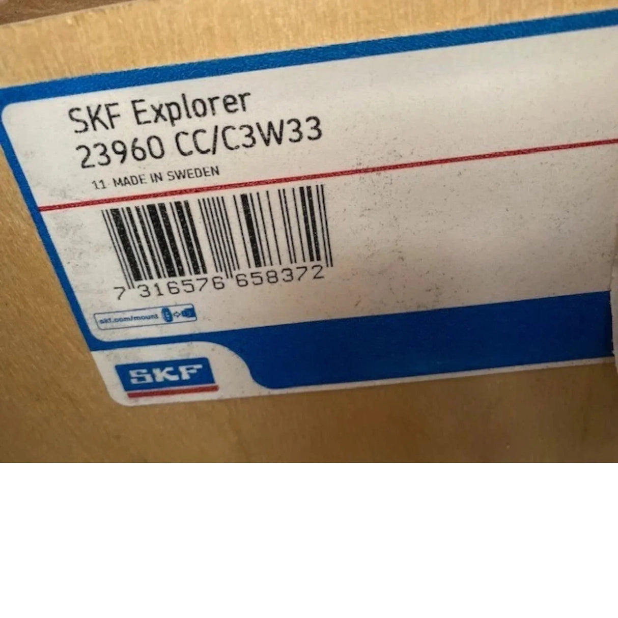 23960 CC/C3W33 Genuine SKF Spherical Roller Bearing - Truck To Trailer