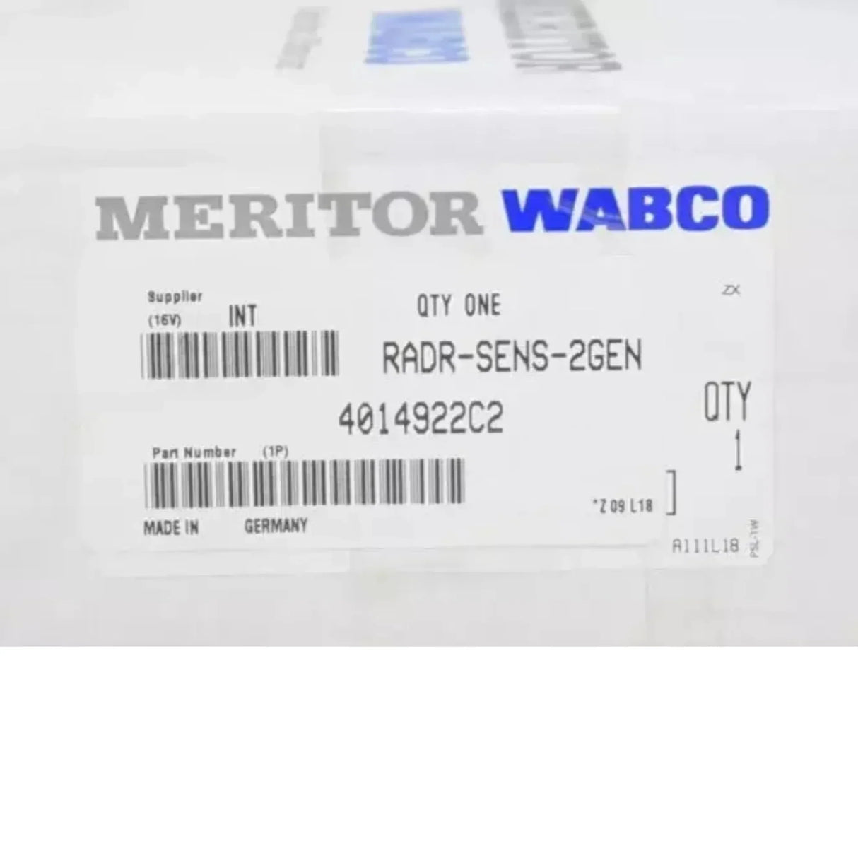 4014922C1 Genuine International Distance Sensor Radar - Truck To Trailer