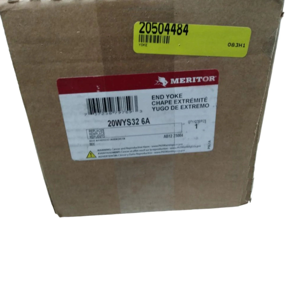 20504484 Genuine Volvo End Yoke - Truck To Trailer