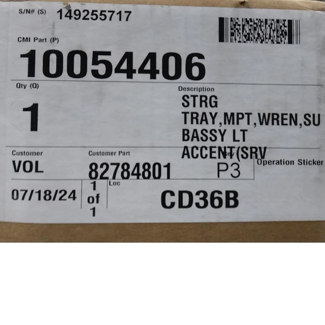 82784801 Genuine Mack Storage Tray - Truck To Trailer