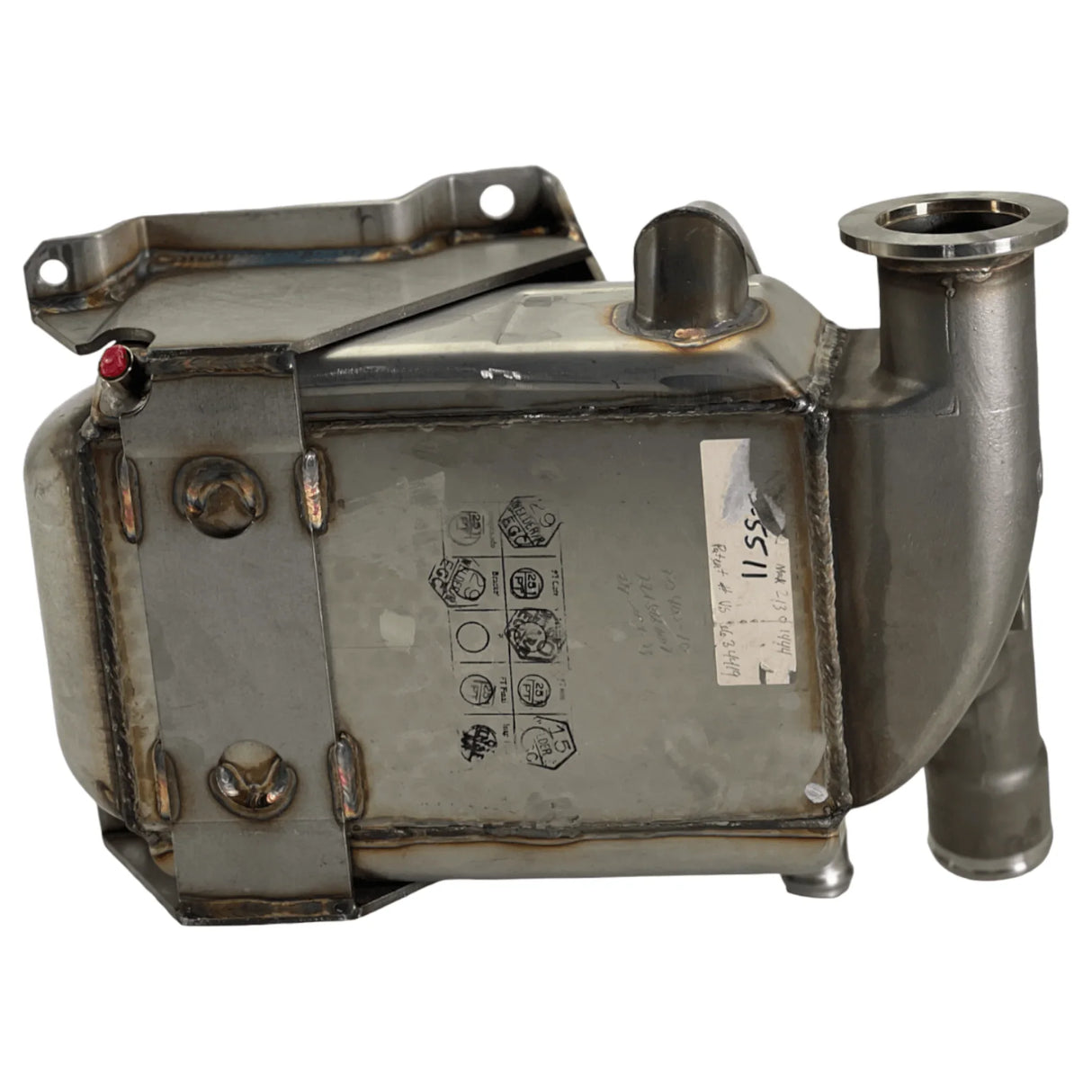 21301444 Genuine Garrett Egr Cooler For 2003-2007 Mack - Truck To Trailer