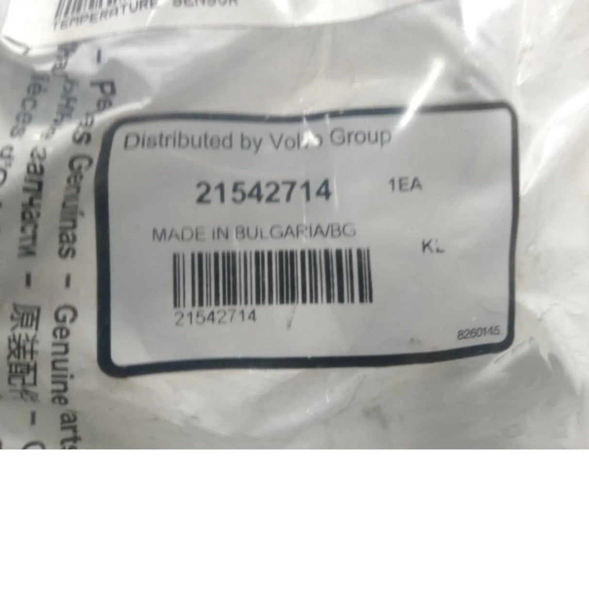 21542714 Genuine Volvo Temperature Sensor - Truck To Trailer