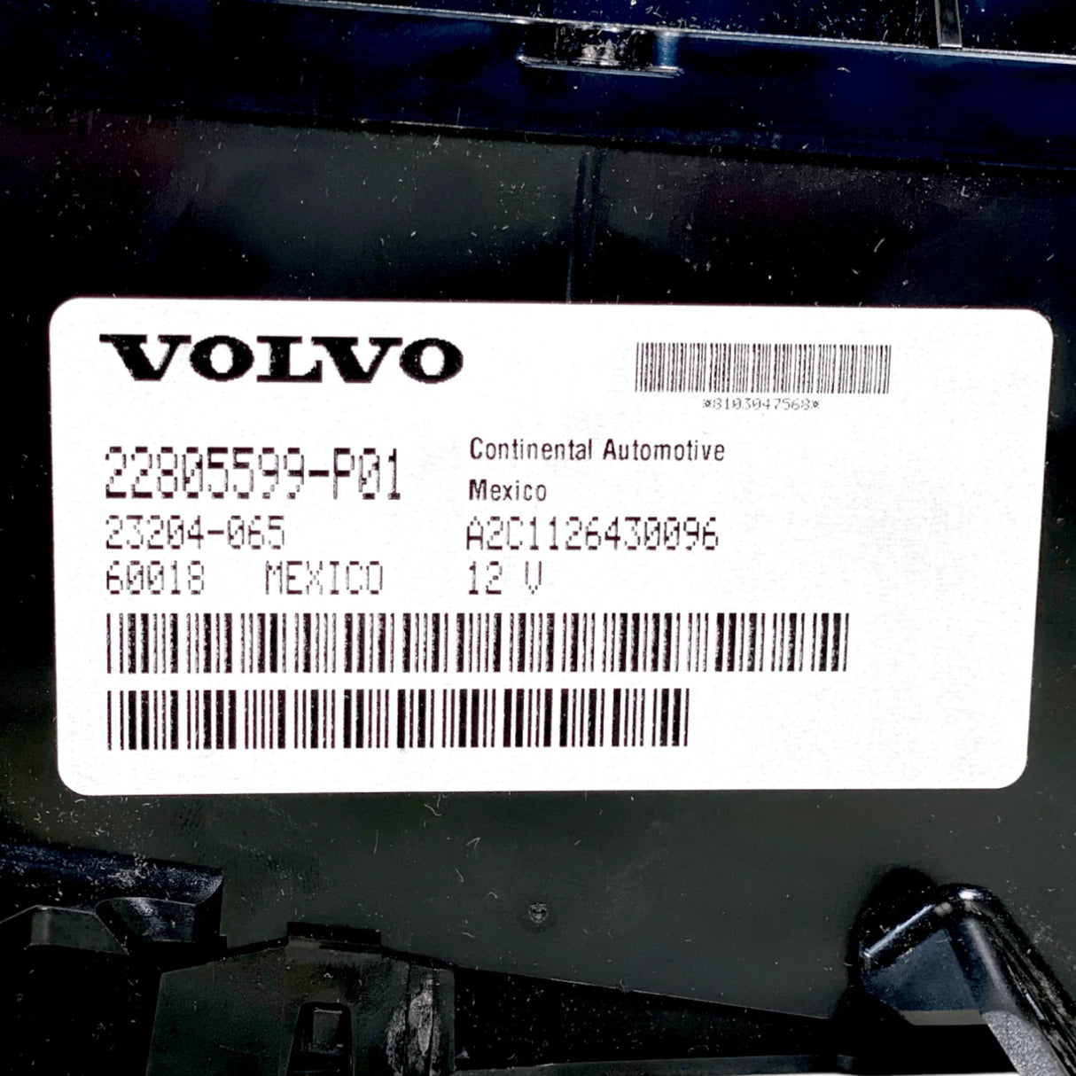 85021842 Genuine Volvo Instrument Cluster - Truck To Trailer