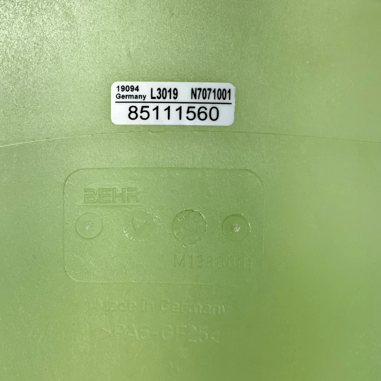 801117 Genuine Volvo Blade - Truck To Trailer