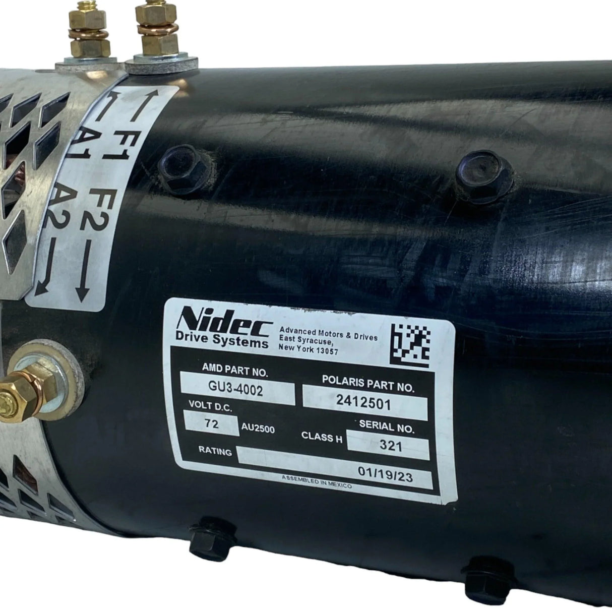 2412501 Genuine Polaris Electric Motor 72V - Truck To Trailer