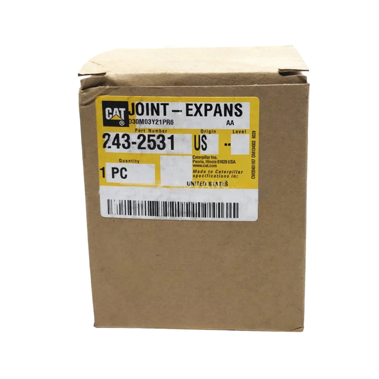 243-2531 Genuine Cat Bellow Expansion Joint For C11 C13 - Truck To Trailer