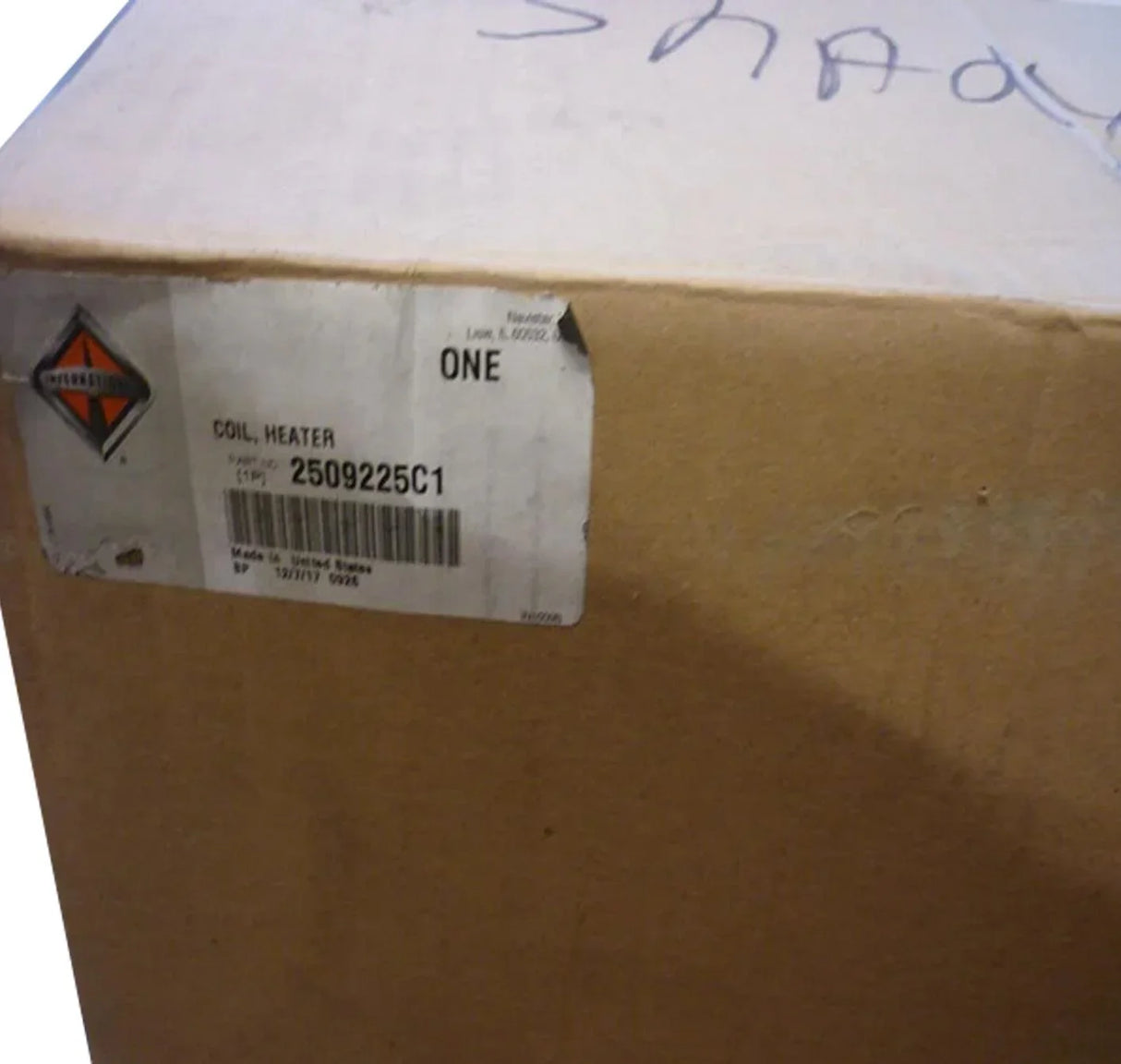 108347BSM Genuine International Coil Heater - Truck To Trailer