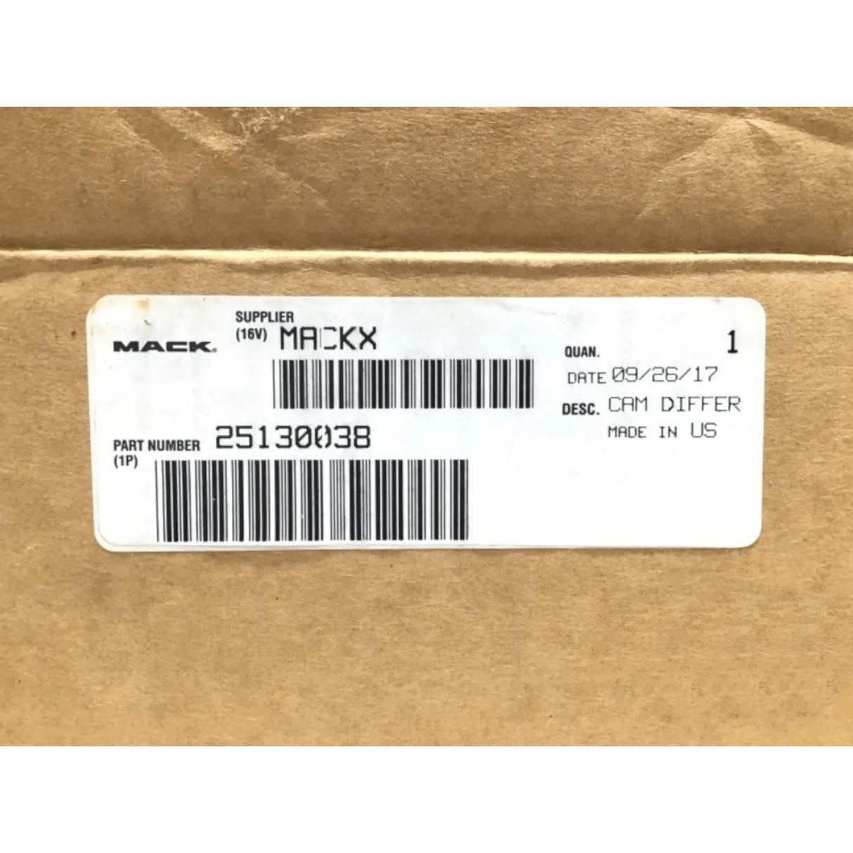 25130038 Genuine Volvo Cam - Truck To Trailer