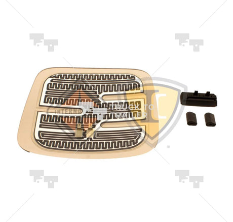 2514656C91 Genuine International Convex Mirror Glass And Mounting Clips - Truck To Trailer