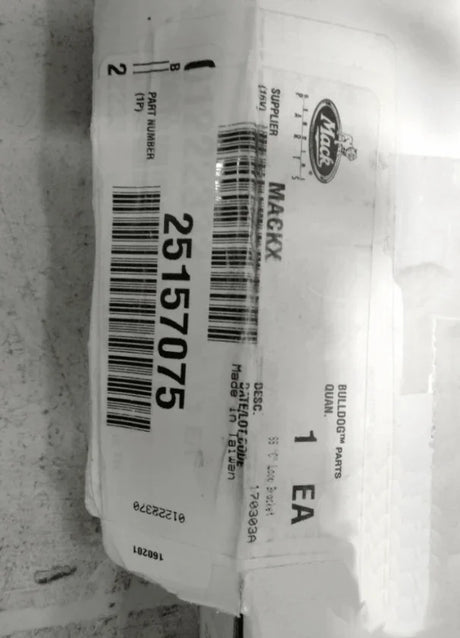 25157075 Genuine Mack Bracket - Truck To Trailer