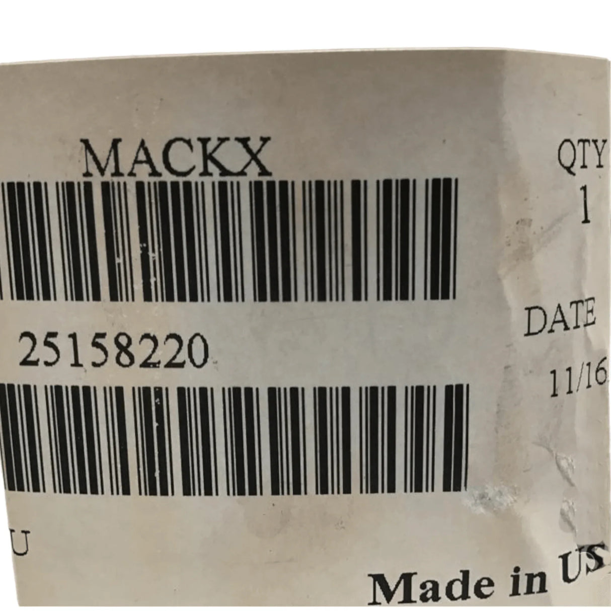 25158220 Genuine Volvo Gauge - Truck To Trailer
