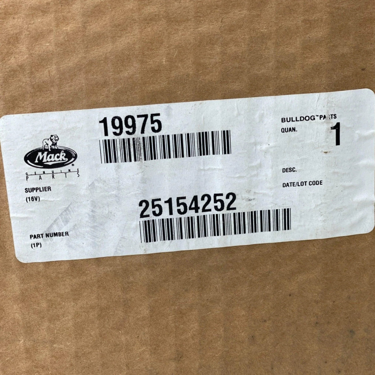 25154252 Genuine Mack Headlamp Complete For CH612 CH613 1999-2005 - Truck To Trailer