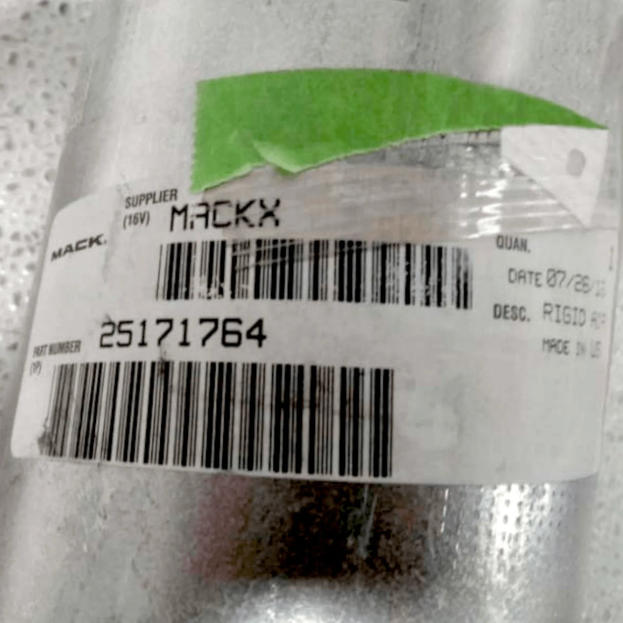 25171764 Genuine Mack Tube - Truck To Trailer