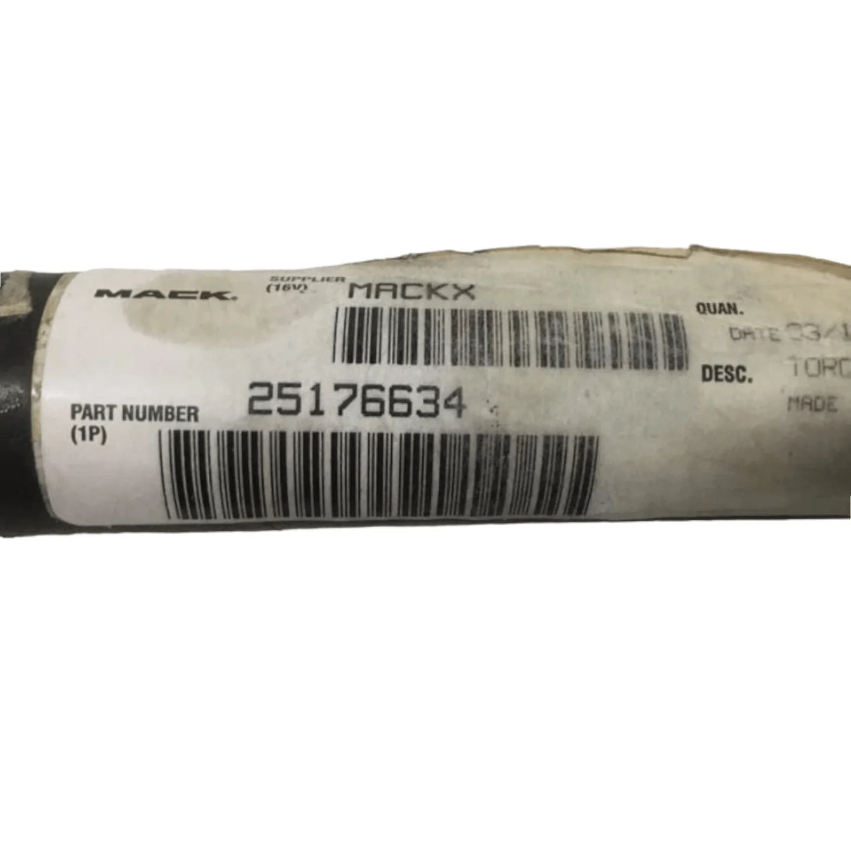 25176634 Genuine Mack Torque Rod - Truck To Trailer
