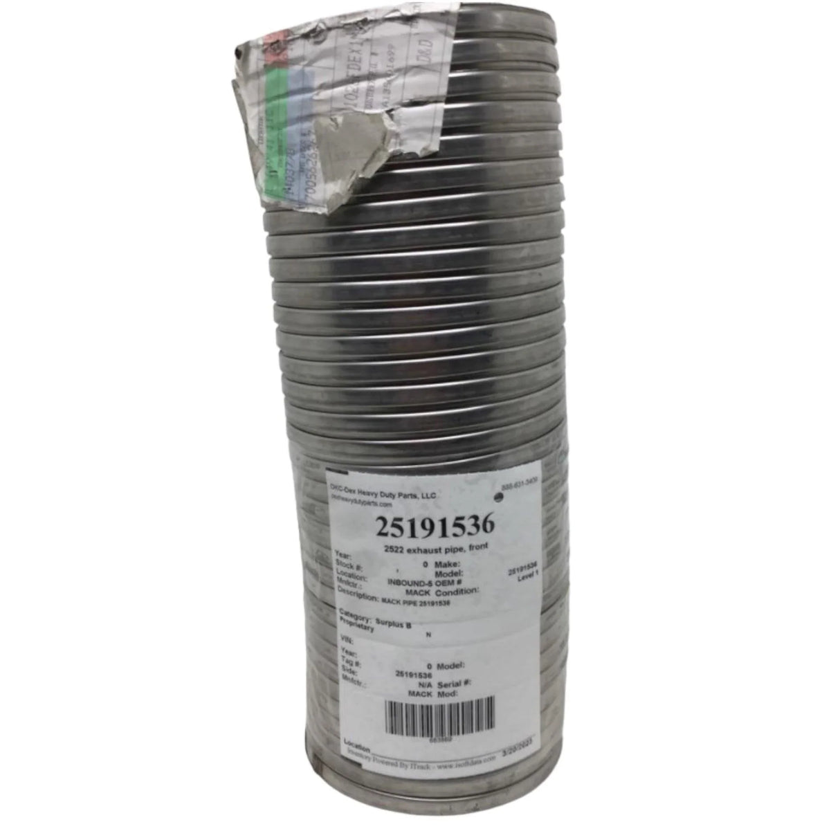 25191536 Genuine Volvo Pipe - Truck To Trailer