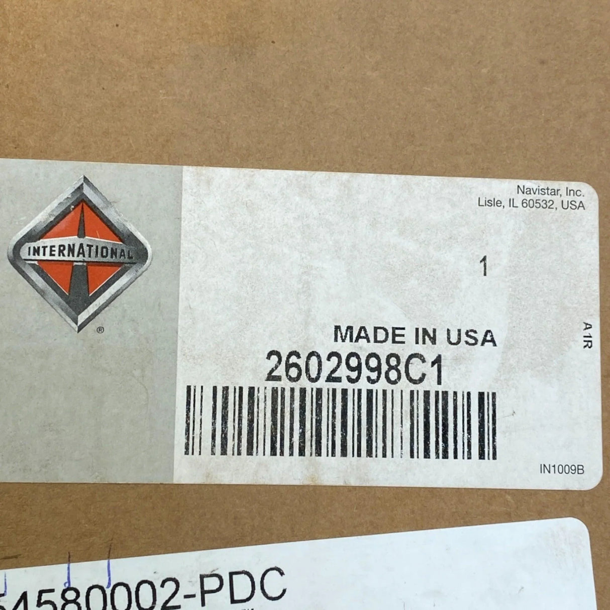 2602998C1 Genuine International Convex Mirror Plate - Truck To Trailer