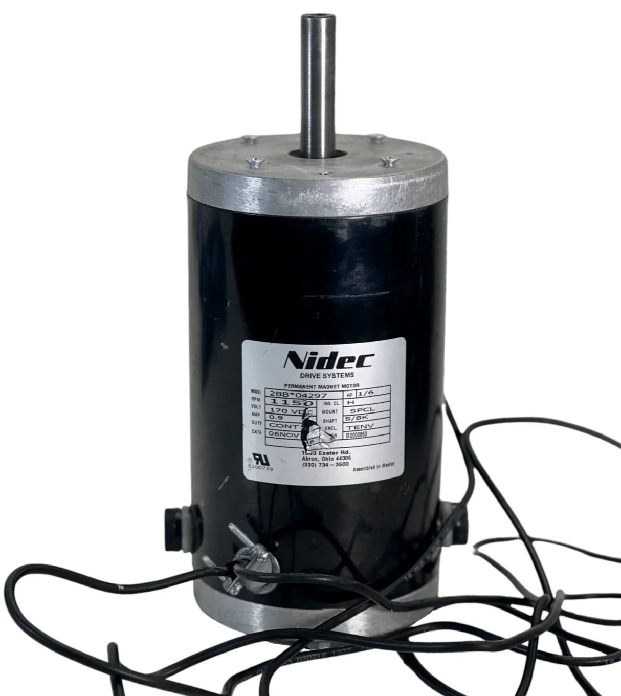 2BB04297 Genuine Nidec Permanent Magnet Motor - Truck To Trailer