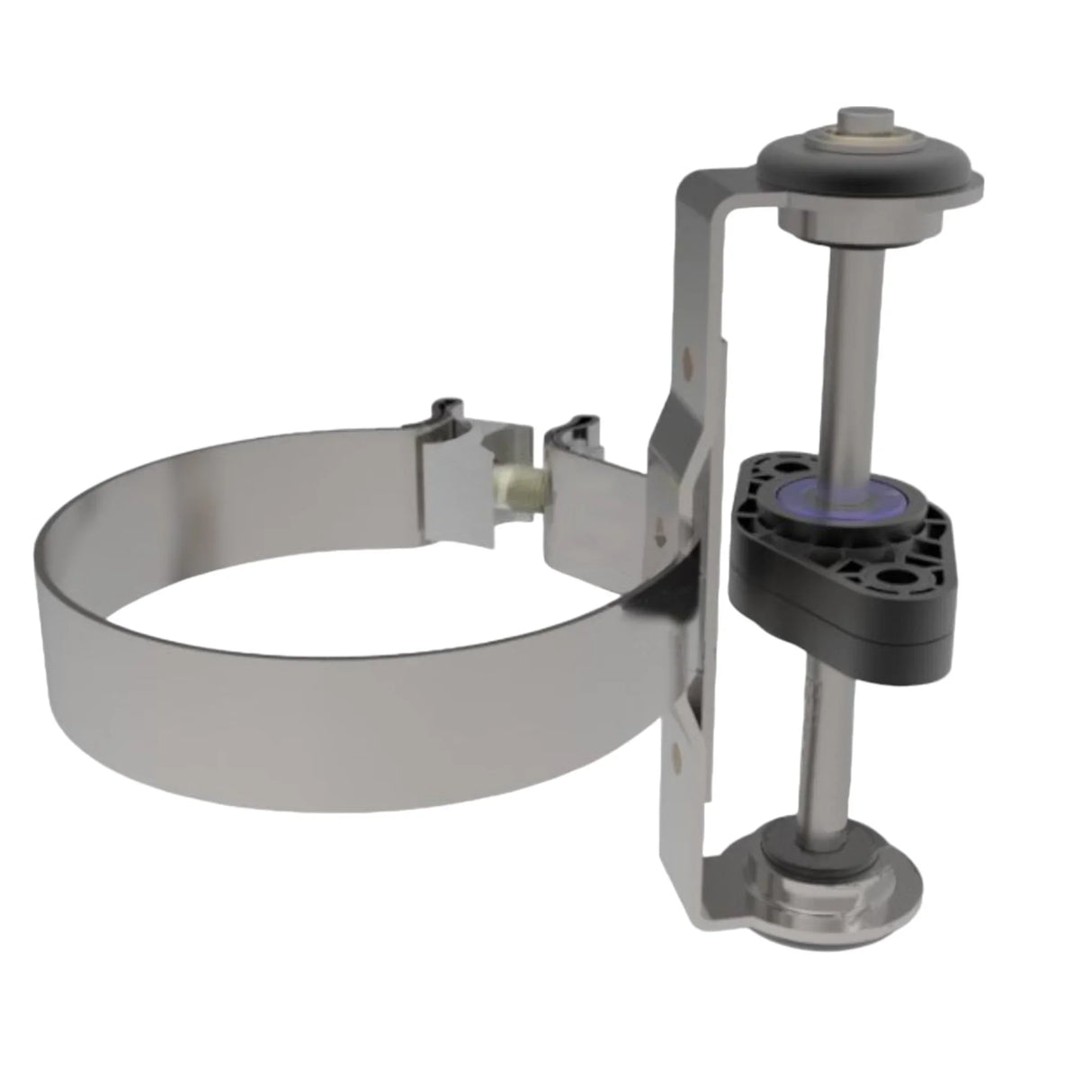 562.U7510335 Automann Exhaust Clamp Assembly Mount Peterbilt - Truck To Trailer