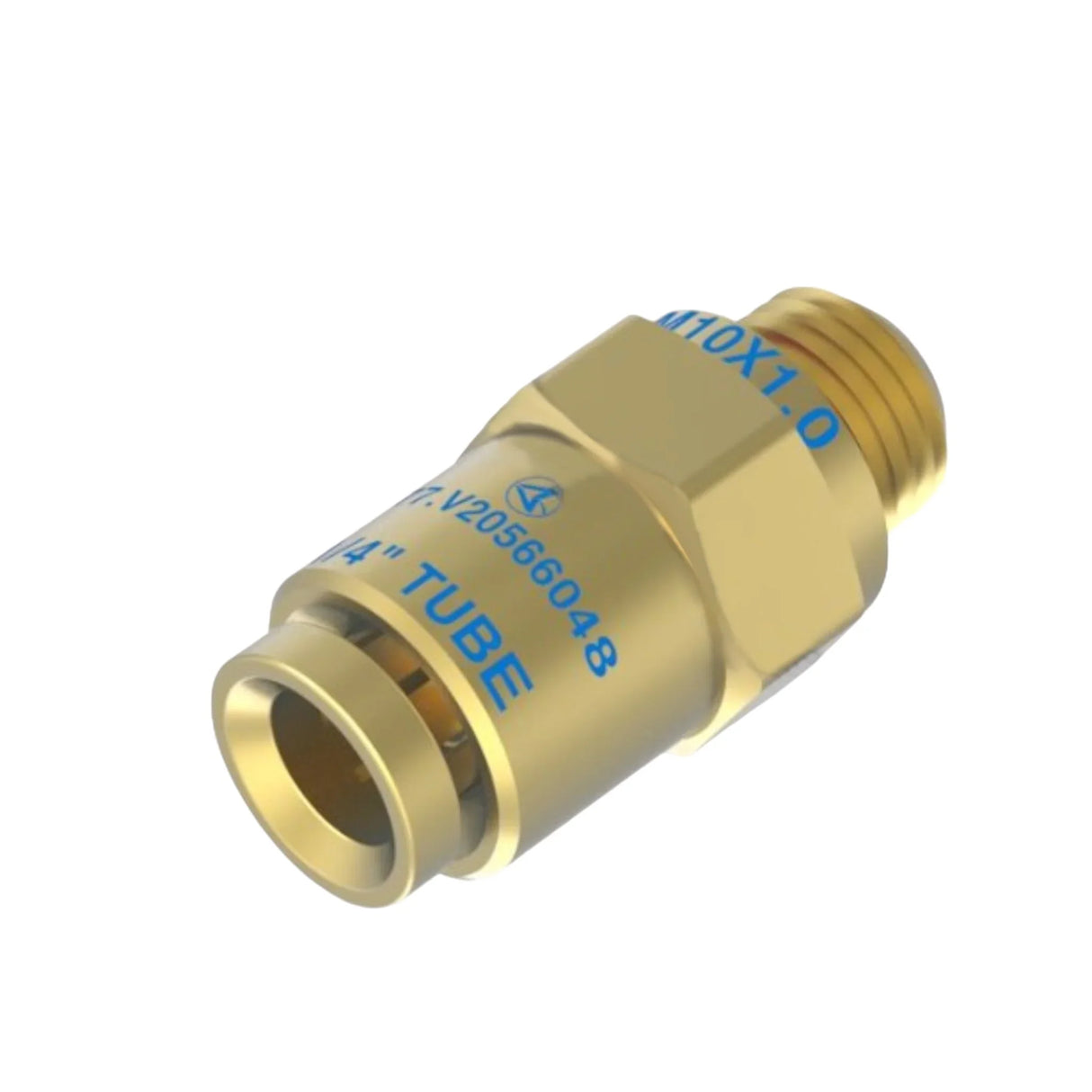 177.V20566048 Automann Brass PLC Male Connector Fitting Volvo - Truck To Trailer