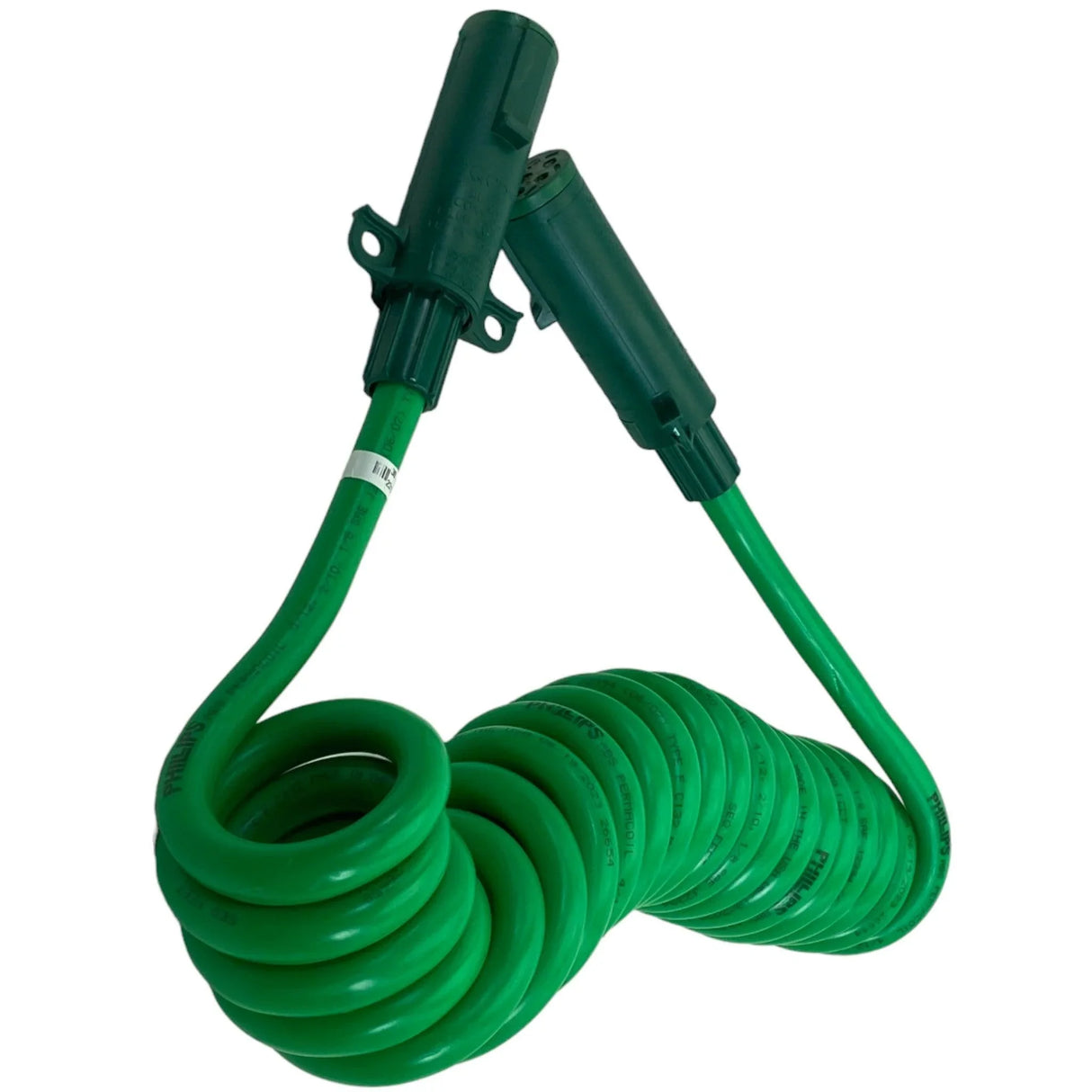 30-4624-250 Genuine Phillips ABS Coiled Power Cable Assembly - Truck To Trailer