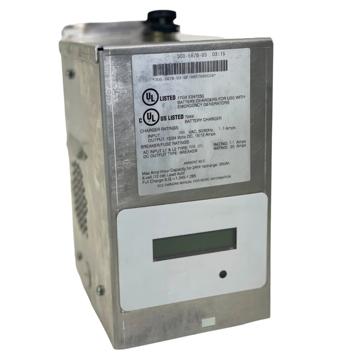 0300587803 Genuine Cummins Battery Charger Control - Truck To Trailer