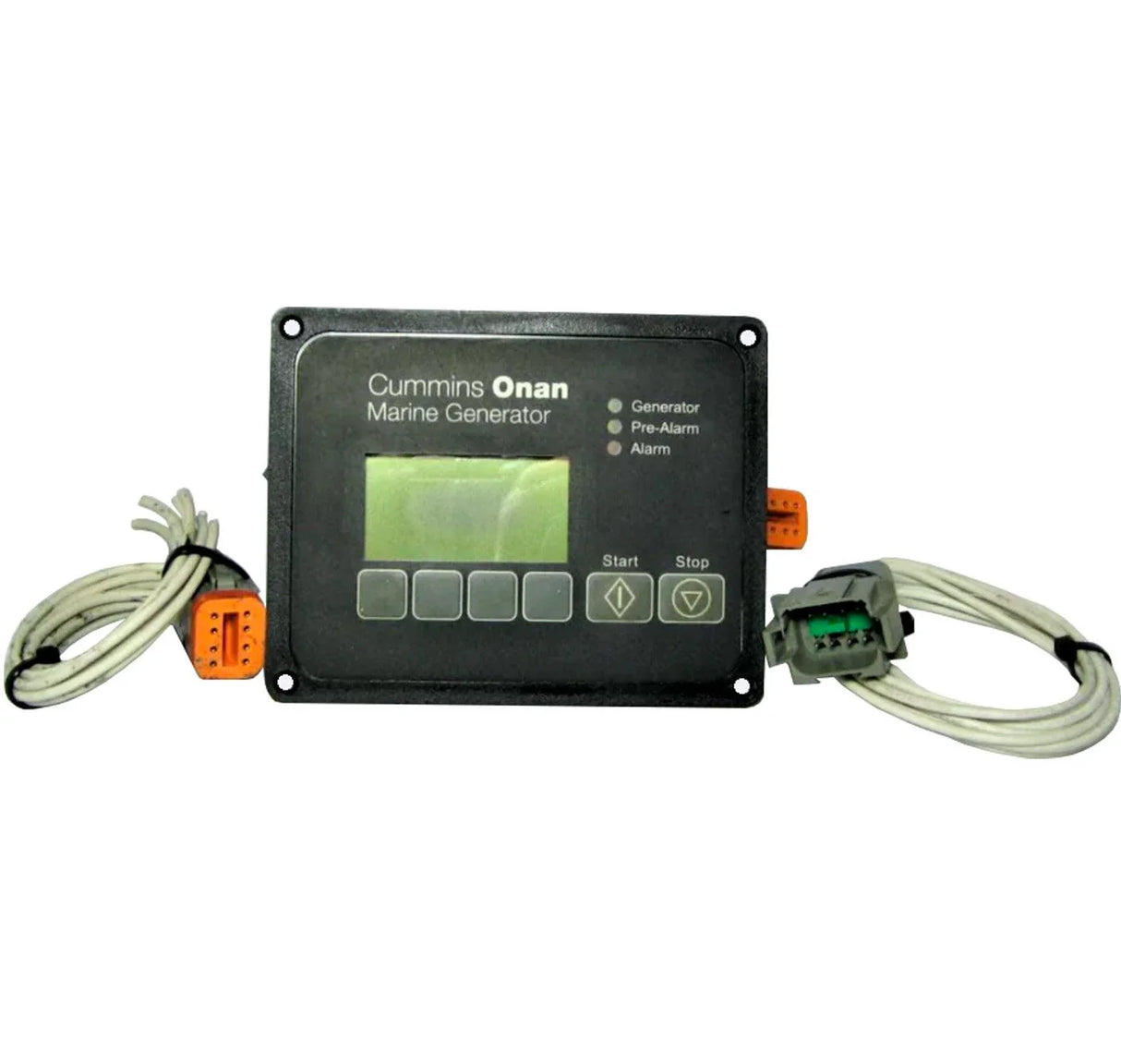 3006393 Oem Cummins Marine Generator Control Panel Assembly W/ Connectors - Truck To Trailer