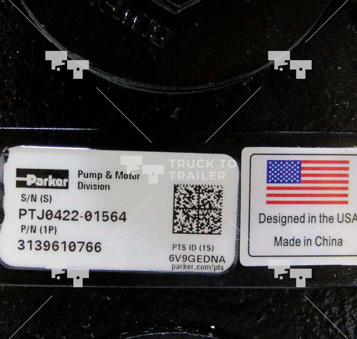 1823131307 Genuine Parker Hydraulic Gear Pump - Truck To Trailer