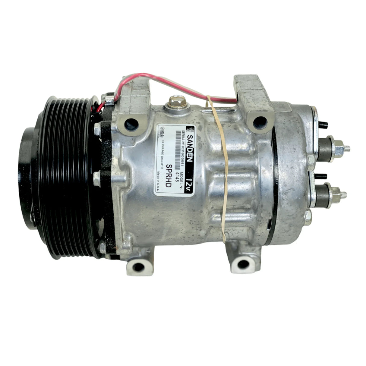 54148 Genuine Sanden AC Compressor 12V for Kenworth Peterbilt - Truck To Trailer