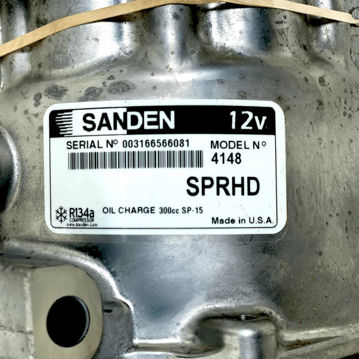 300-4328 Genuine Sanden AC Compressor 12V for Kenworth Peterbilt - Truck To Trailer