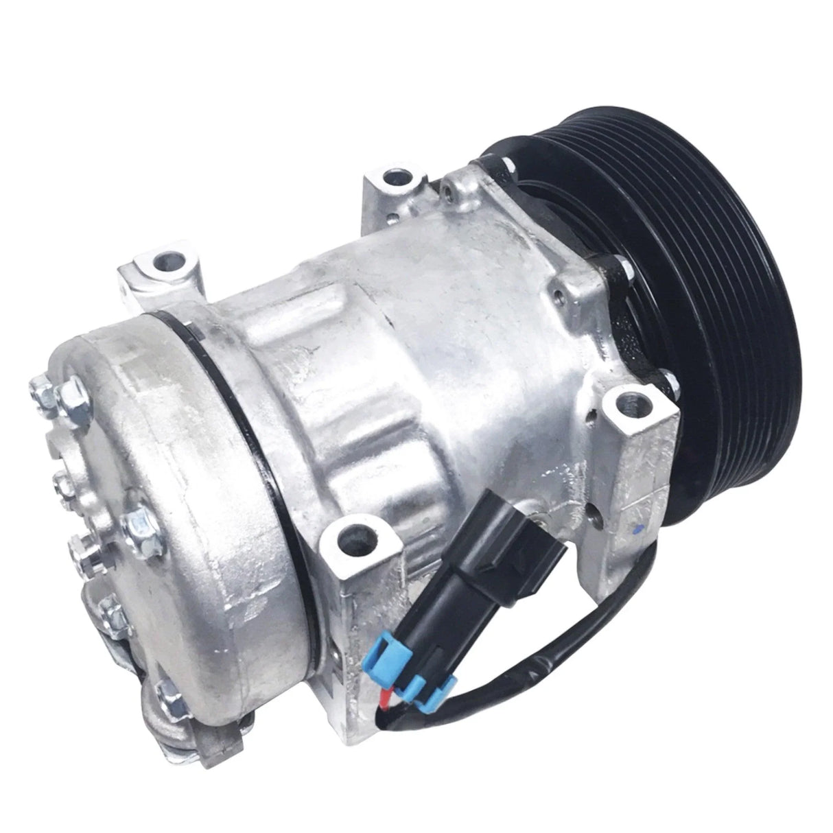 22-65770-000 Genuine Sanden 4802S A/C Air Compressor For Freightliner Cascadia - Truck To Trailer