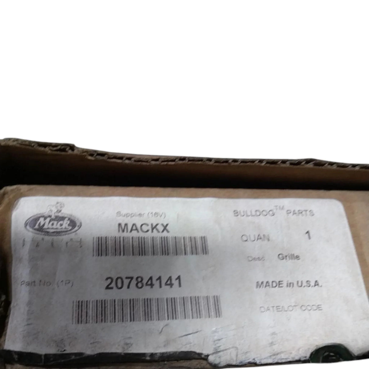 20784141 Genuine Volvo Grating - Truck To Trailer